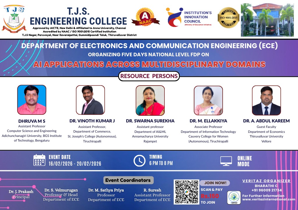 T.J.S Engineering College Event